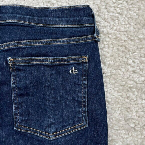 Rag & Bone Stevie Ankle Tie Hem Jean Low Rise - Picture 8 of 11